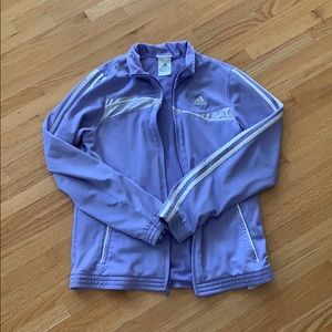 RARE light purple adidas jacket